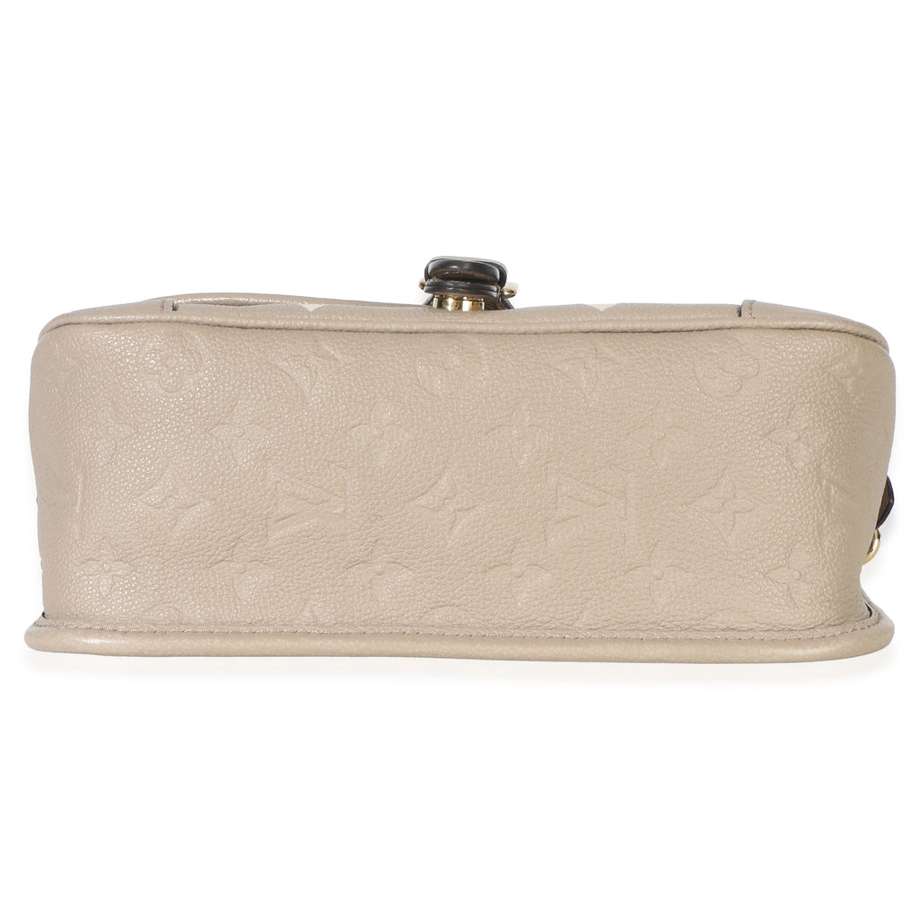 Louis Vuitton Tourterelle Creme Giant Monogram Empreinte Diane