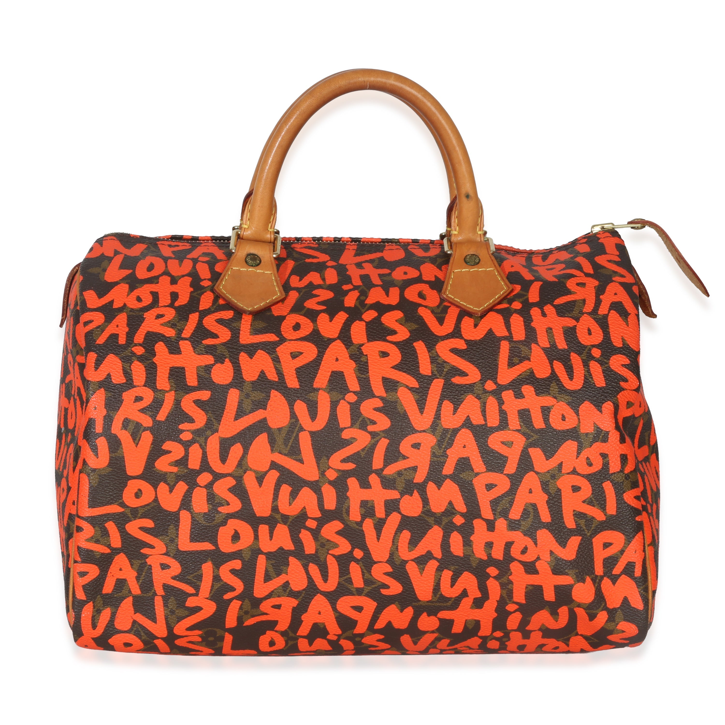 Louis Vuitton x Stephen Sprouse Orange Graffiti Monogram Canvas Speedy 30