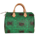 Louis Vuitton Green Monogram Kusama Town Speedy 30