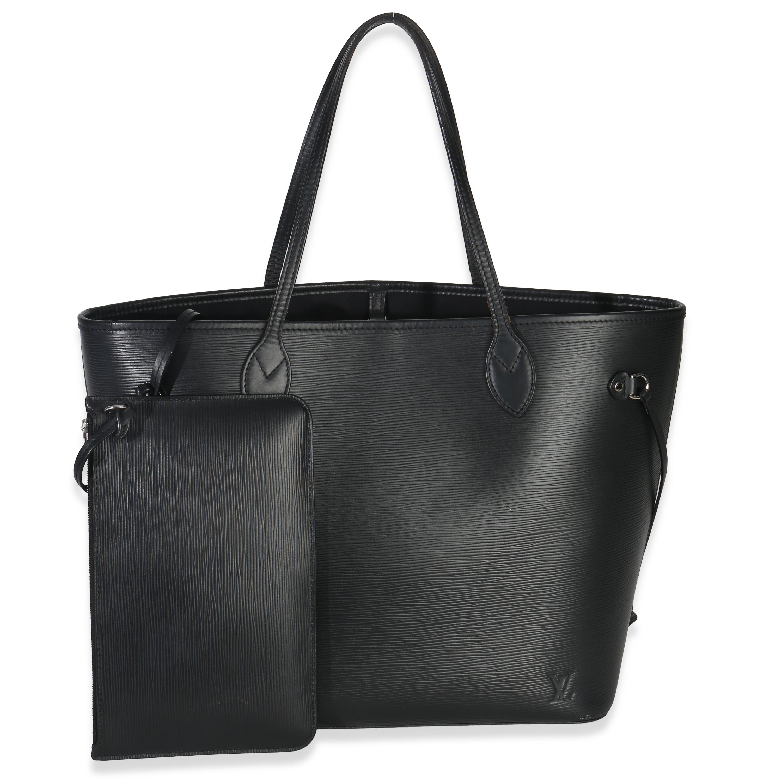 Louis Vuitton Black Epi Neverfull MM