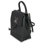 Louis Vuitton Black Calfskin Lockme Mini Backpack