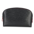 Louis Vuitton Black Epi Leather Cosmetic Pouch