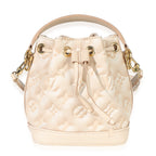 Louis Vuitton Beige Clair Monogram Empreinte Stardust Nano Noe