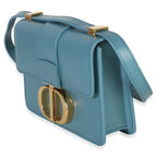 Christian Dior Blue Calfskin 30 Montaigne Micro Bag