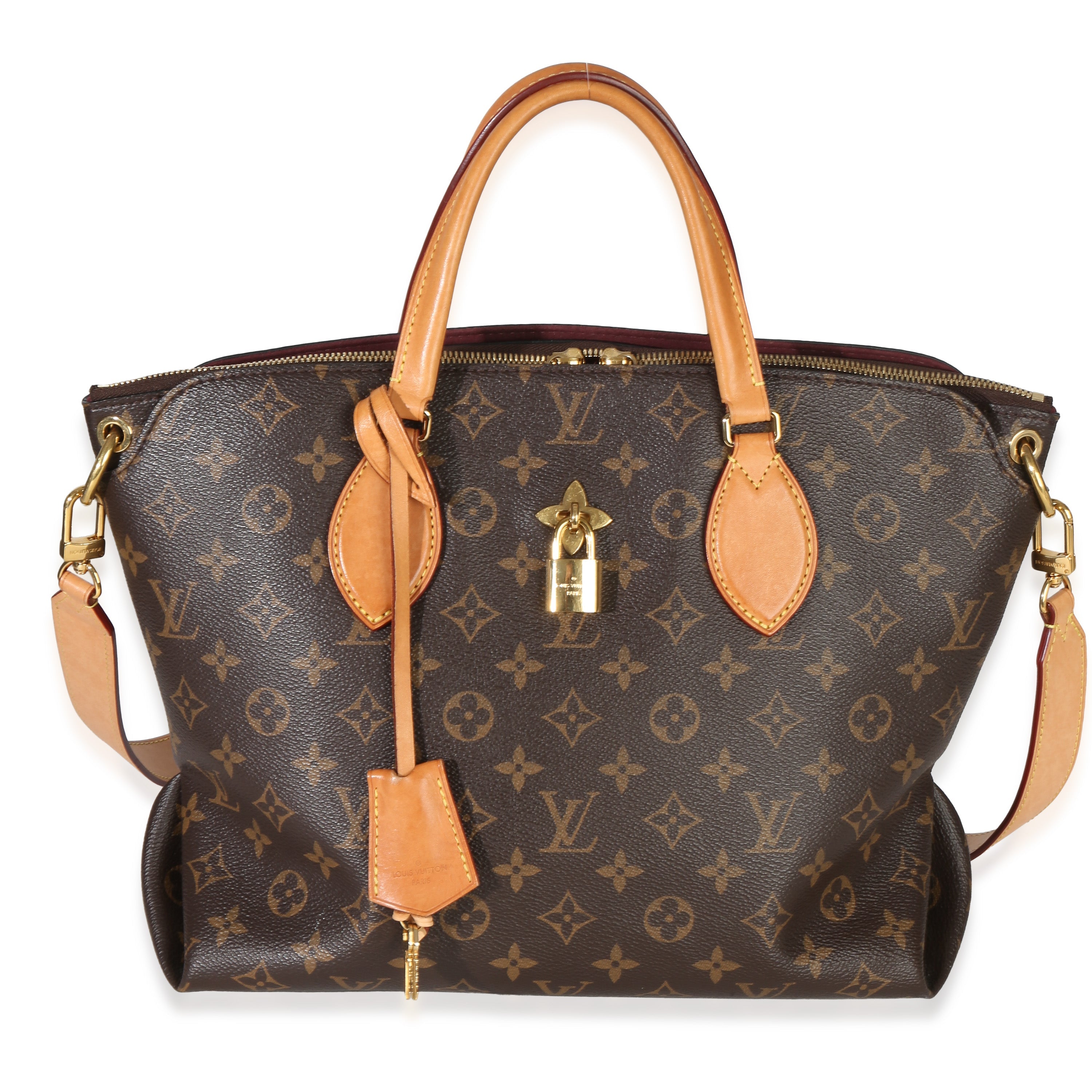Louis Vuitton Monogram Canvas Flower Zipped Tote MM