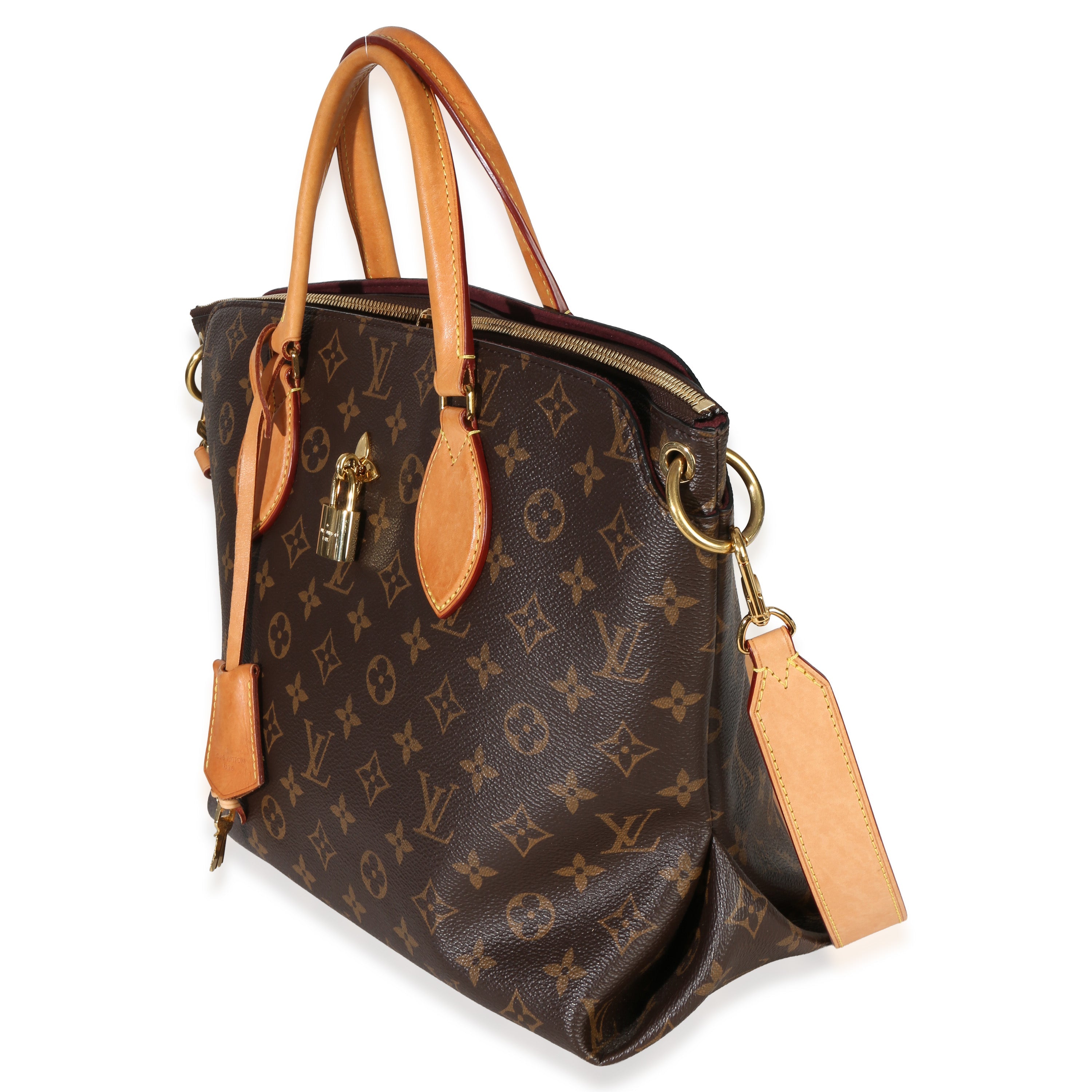 Louis Vuitton Monogram Canvas Flower Zipped Tote MM