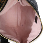 Louis Vuitton Black Monogram Embossed Lambskin Coussin MM Hobo