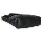 Louis Vuitton Black Monogram Embossed Lambskin Coussin MM Hobo