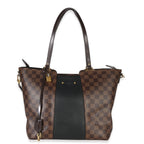 Louis Vuitton Canvas Damier Ebene Taurillon Jersey Tote