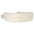 Saint Laurent Cream Smooth Calfskin Le Fermoir Hobo