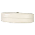 Saint Laurent Cream Smooth Calfskin Le Fermoir Hobo