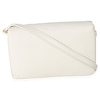 Saint Laurent Cream Smooth Calfskin Le Maillon Satchel