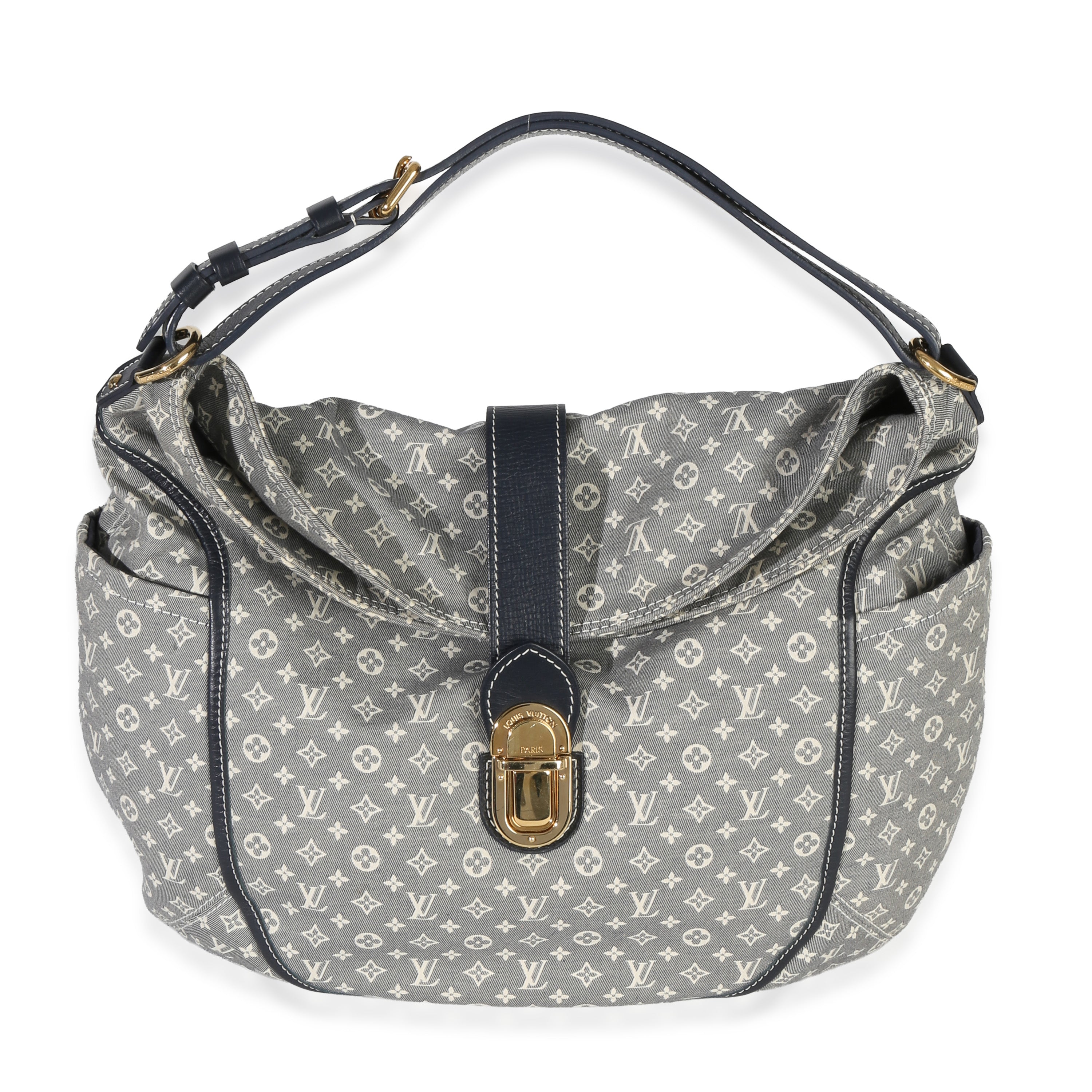 Louis Vuitton Navy Monogram Idylle Canvas Romance Hobo