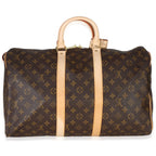 Louis Vuitton Monogram Canvas Keepall 45