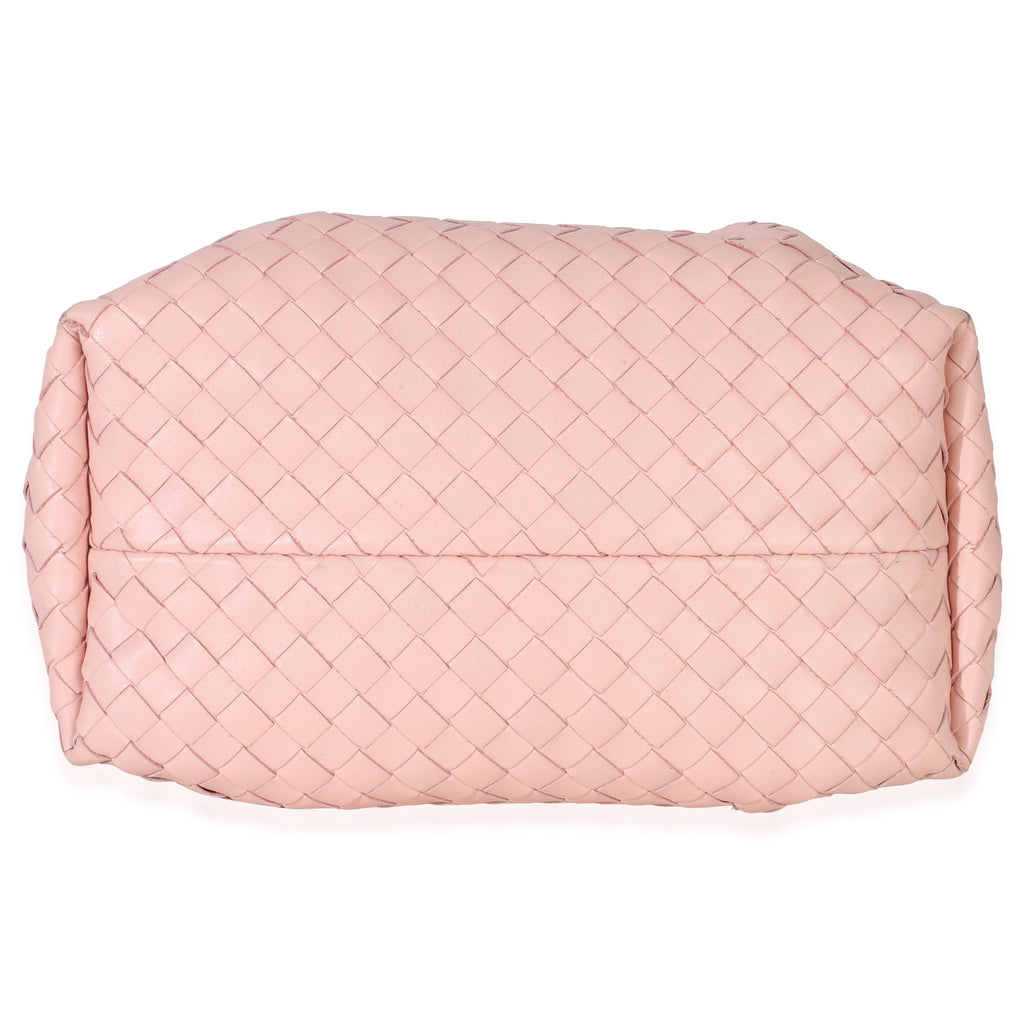 Rose Nappa Intrecciato Small Pinacoteca Tote