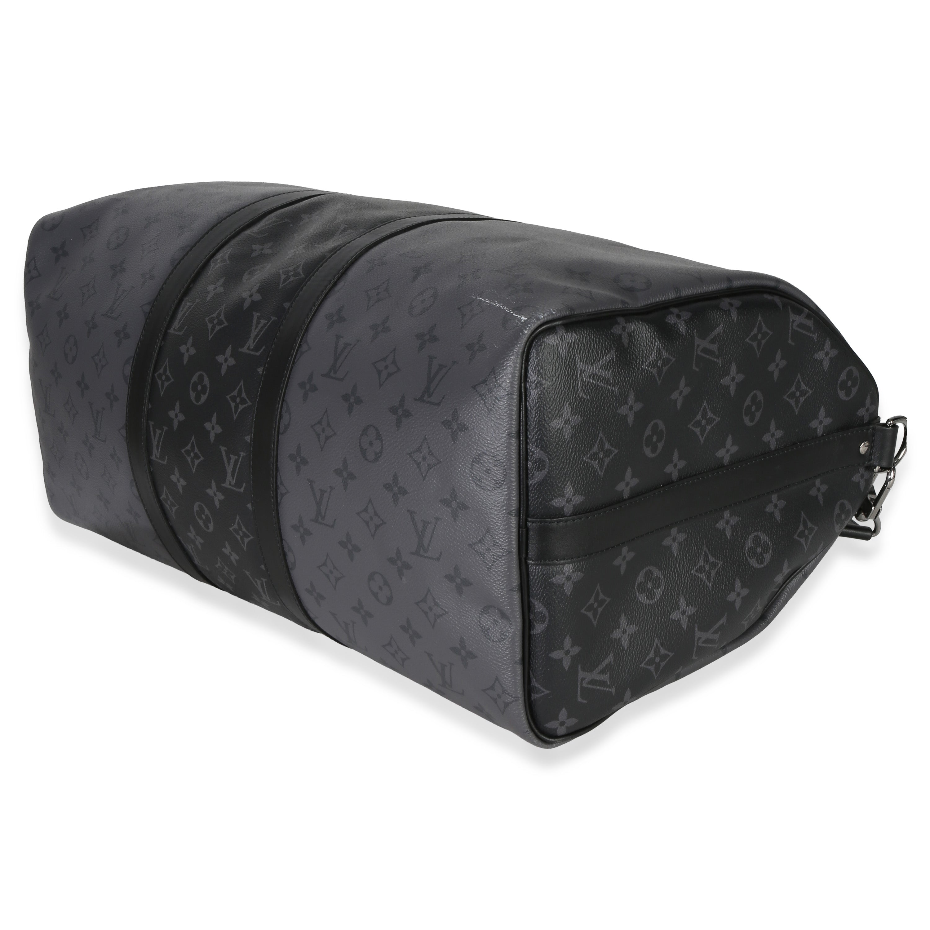 Louis Vuitton Reverse Monogram Eclipse Canvas Keepall Bandouliere 50