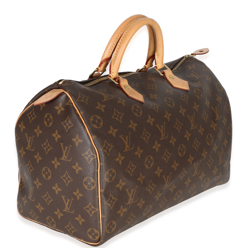 Louis Vuitton Monogram Canvas Speedy 35