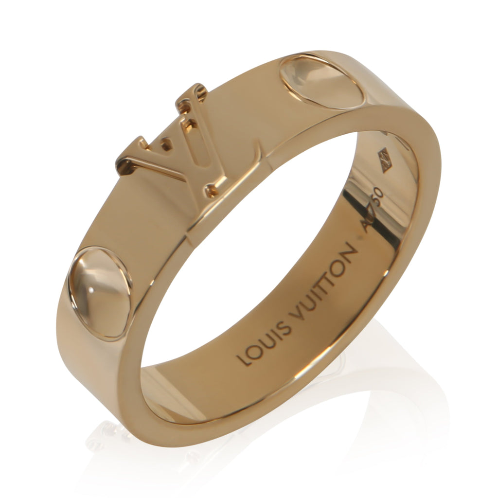 Louis Vuitton Yellow Gold  Empreinte Ring