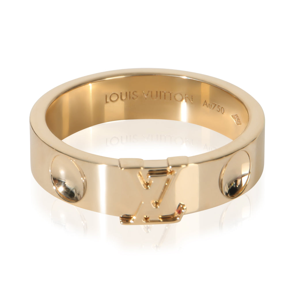 Louis Vuitton Yellow Gold  Empreinte Ring