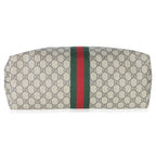 Gucci Beige GG Supreme Canvas Medium Ophidia Tote