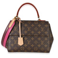 Louis Vuitton Bordeaux Fuchsia Monogram Canvas Cluny BB