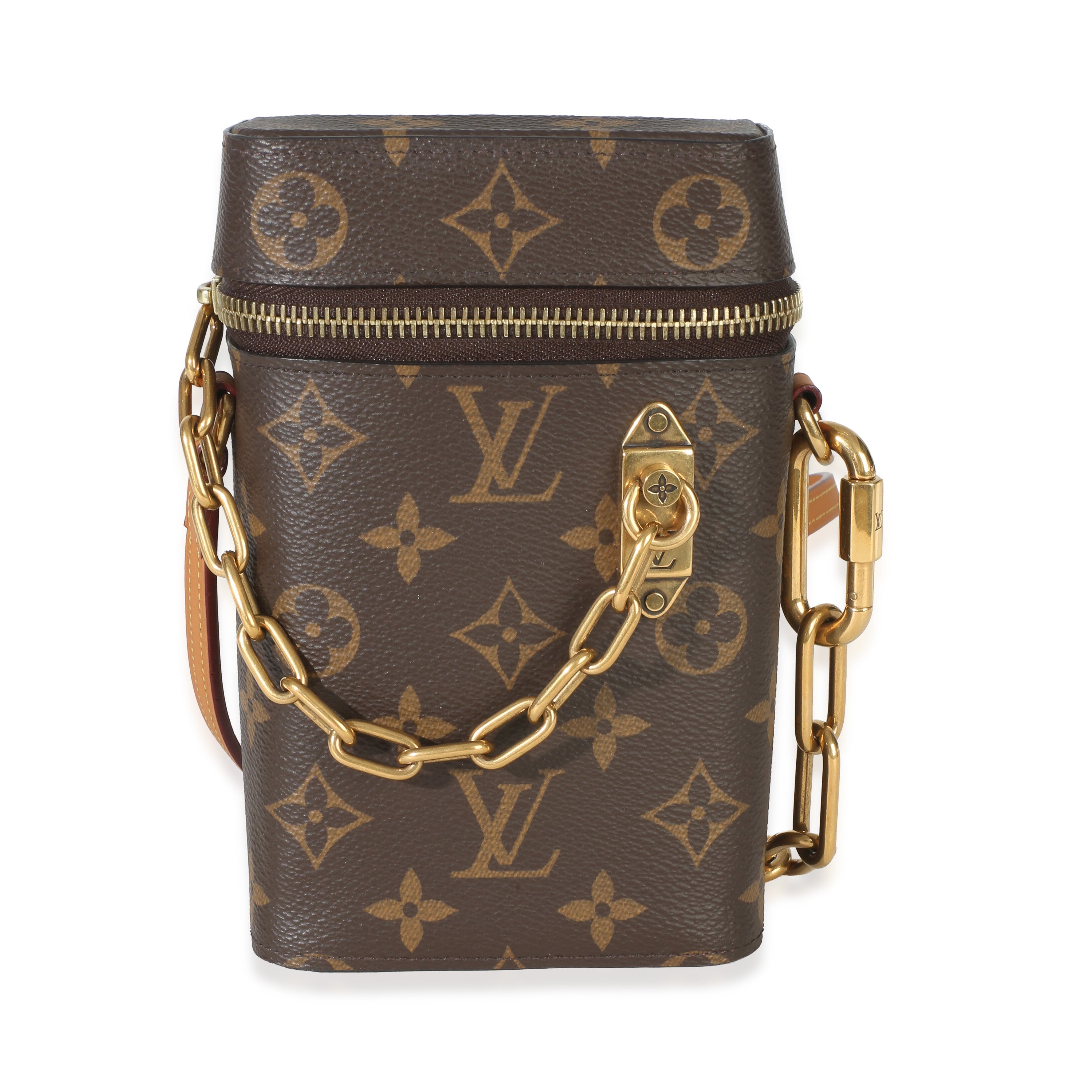 Louis Vuitton Monogram Canvas Legacy Phone Box With Chain
