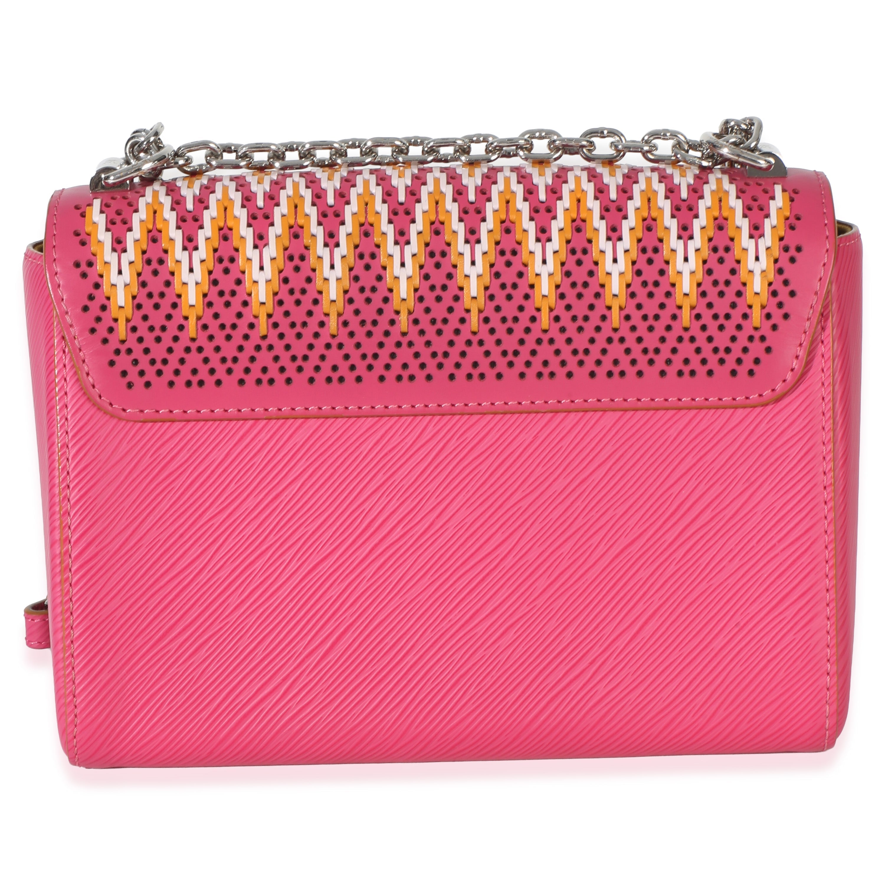 Louis Vuitton Pink Multicolor Stitch Epi Twist MM