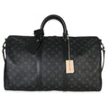 Louis Vuitton Monogram Eclipse Canvas Keepall Bandouliere 50