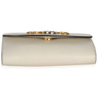 Gucci Cream Smooth Calfskin Mini Zumi Chain Shoulder Bag