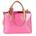 Louis Vuitton Pink Monogram Vernis Reade NM PM