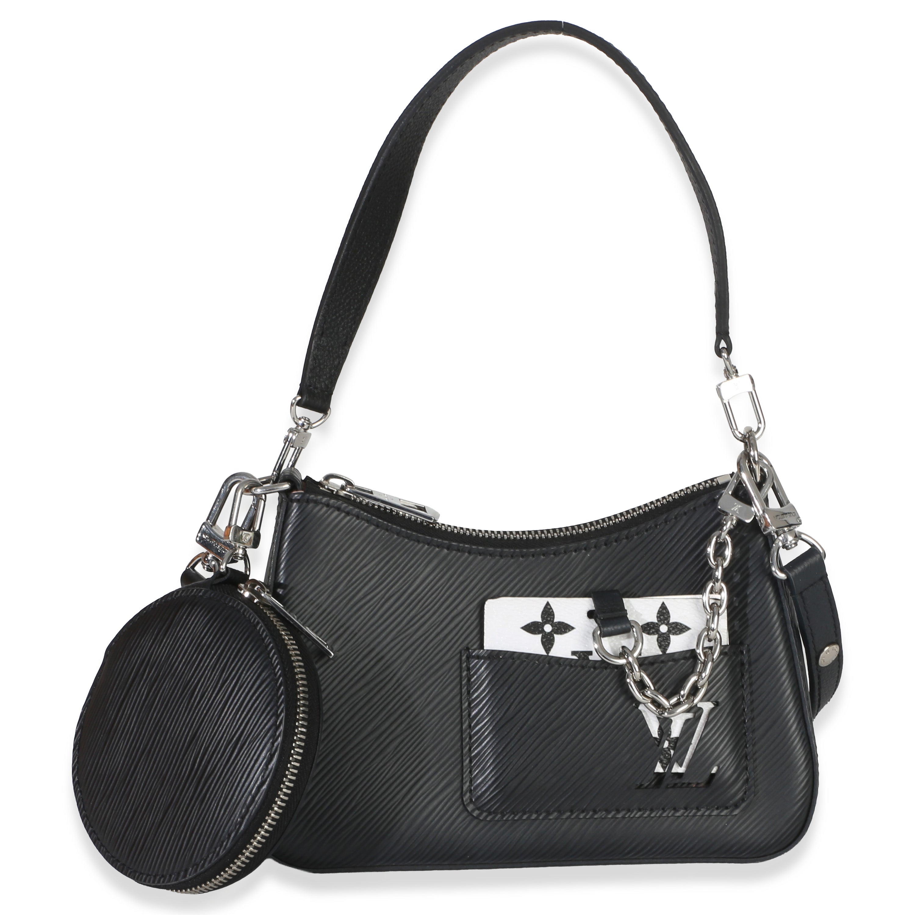 Louis Vuitton Black Epi Monogram Marellini
