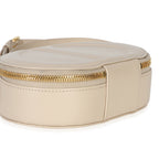 Christian Dior Cream Calfskin CD Signature Oval Crossbody Camera Bag