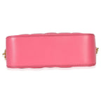 Gucci Pink GG Stitched Calfskin Matelasse Small Crossbody Bag