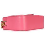 Gucci Pink GG Stitched Calfskin Matelasse Small Crossbody Bag