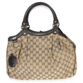 Gucci Beige GG Canvas Medium Sukey Tote