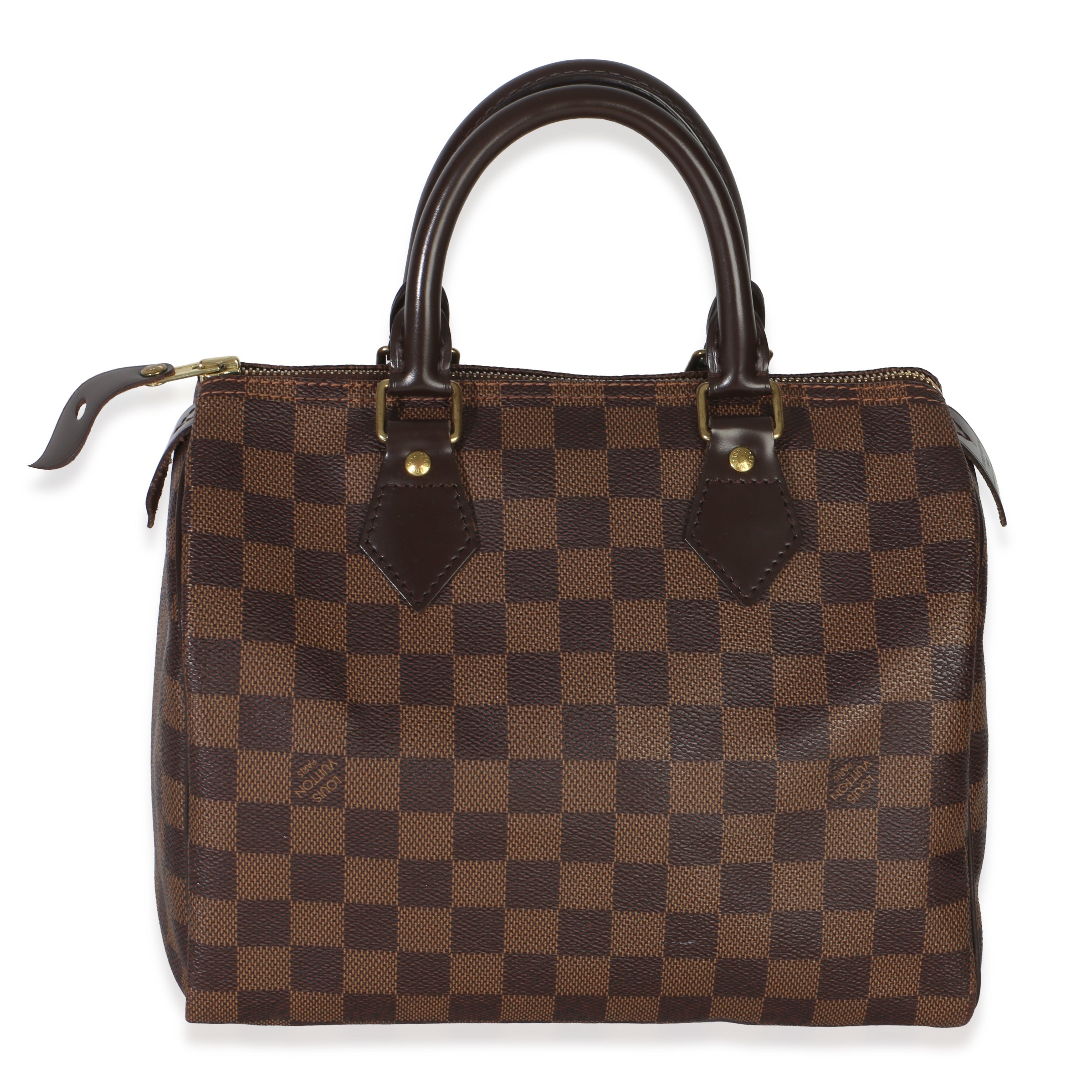 Louis Vuitton Damier Ebene Canvas Speedy 25