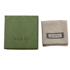 Gucci Sterling Silver  Interlocking G Paisley Ring