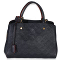 Louis Vuitton Marine Rouge Monogram Empreinte Montaigne MM