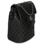 Chanel Black Quilted Lambskin Small Urban Spirit Backpack