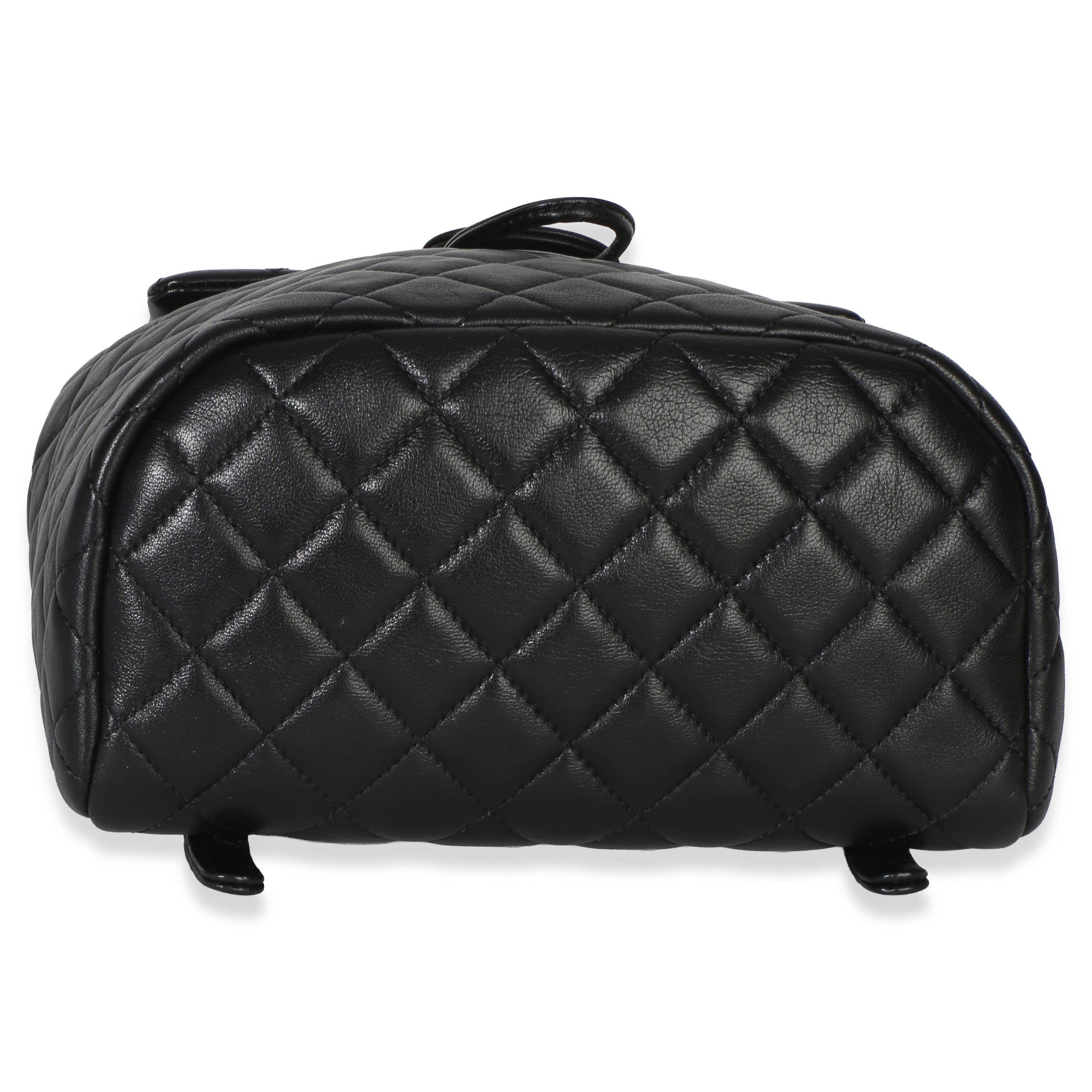 Chanel Black Quilted Lambskin Small Urban Spirit Backpack