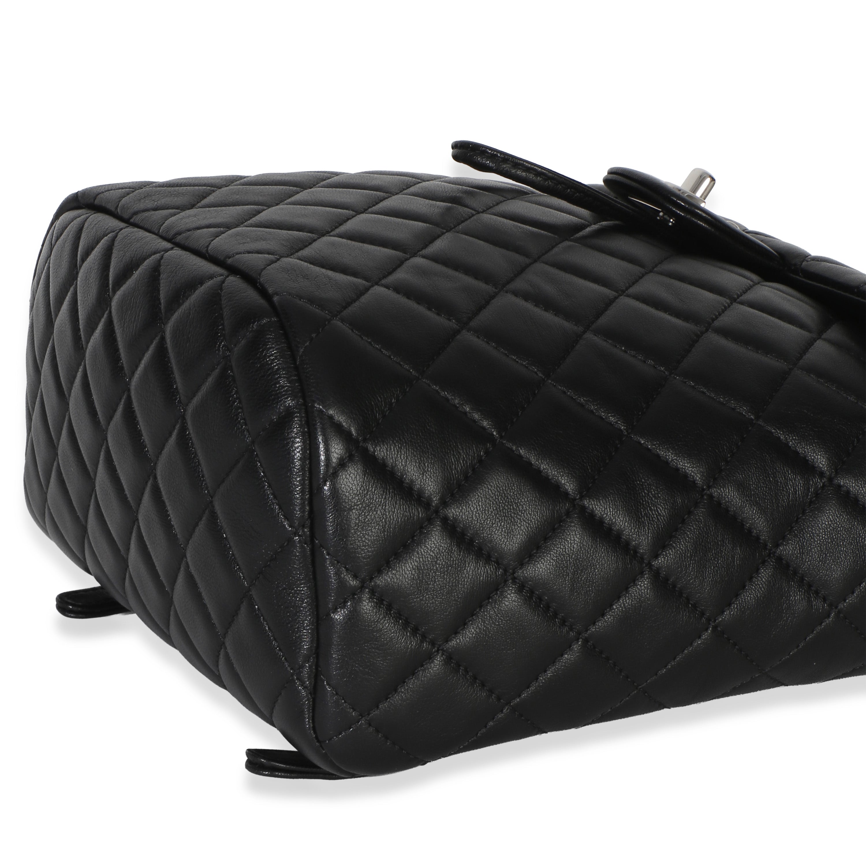 Chanel Black Quilted Lambskin Small Urban Spirit Backpack