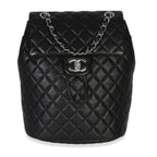 Chanel Black Quilted Lambskin Small Urban Spirit Backpack