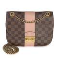 Louis Vuitton Magnolia Damier Ebene Cuir Taurillon Wight Chain Bag