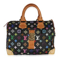 Louis Vuitton Black Multicolor Monogram Canvas Speedy 30
