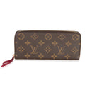 Louis Vuitton Fuchsia Monogram Canvas Clemence Wallet