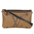 Louis Vuitton Reverse Monogram Giant Canvas Double Zip Pochette