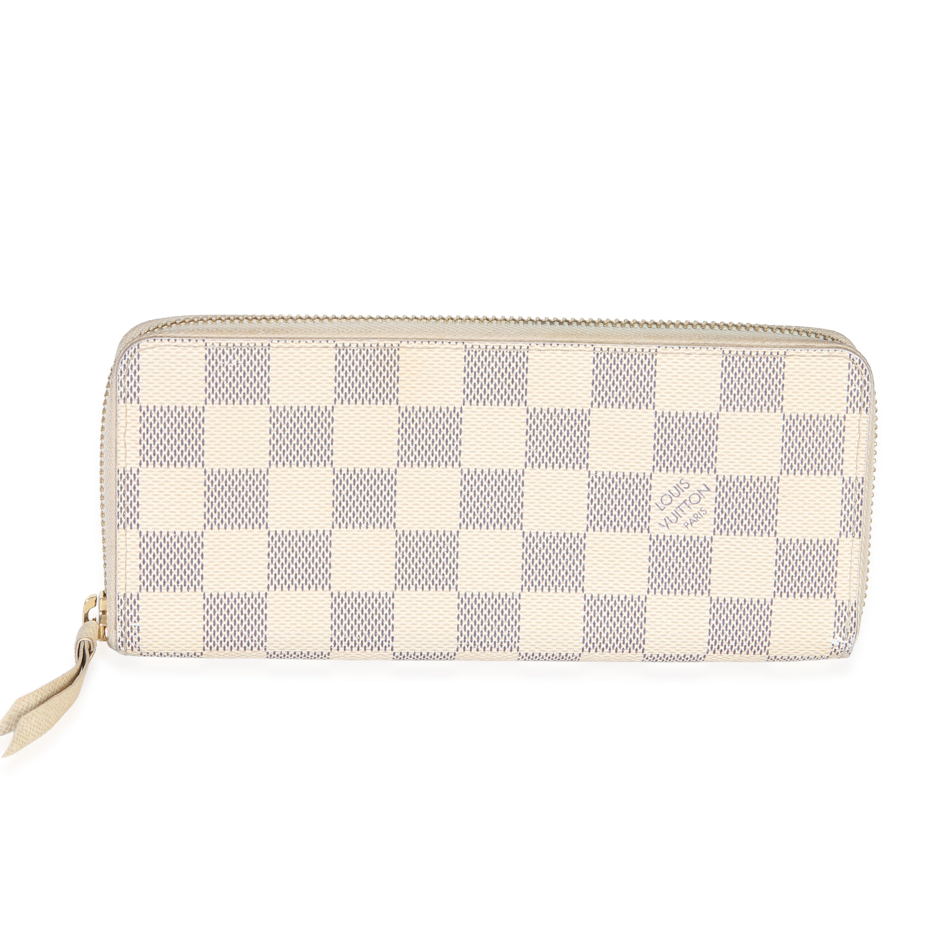 Louis Vuitton Damier Azur Clemence Wallet