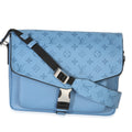Louis Vuitton Blue Denim Taigarama Messengerama