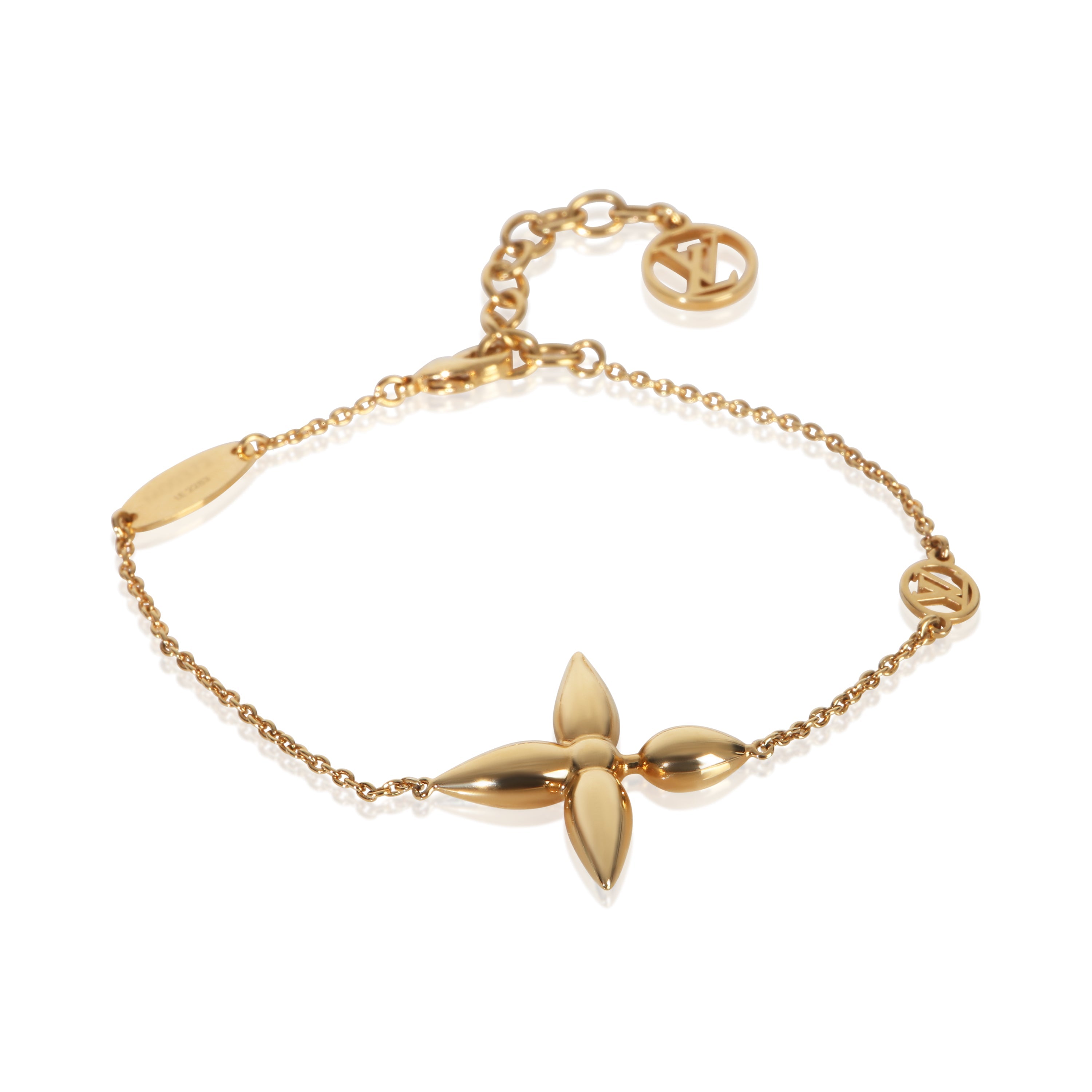 Louis Vuitton Gold-Plated  Louisette Bracelet