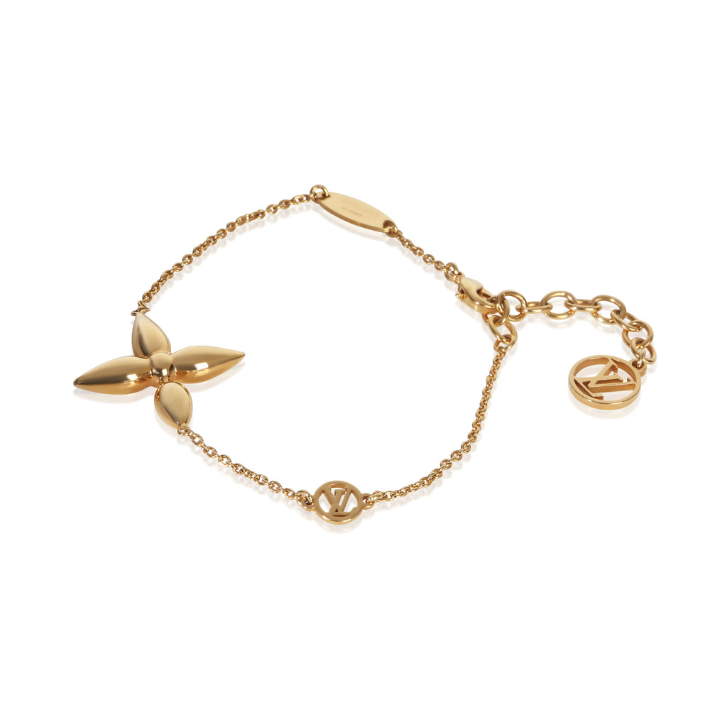 Louis Vuitton Gold-Plated  Louisette Bracelet
